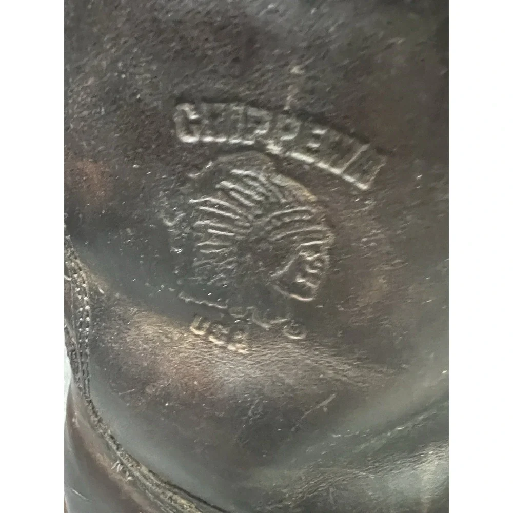 Chippewa Full sheep skin insulation made in USA Leather Soft Toe Size 13 Boots